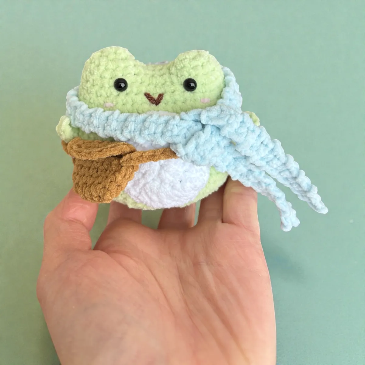 chubby froggy keychain charm — image 2 of 3